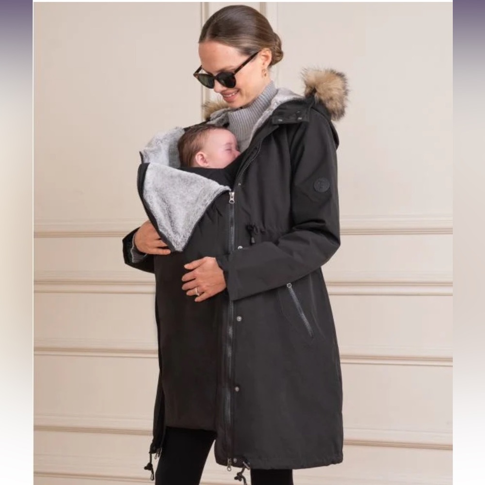 Seraphine maternity winter coat Valletta 3 in 1 maternity parka